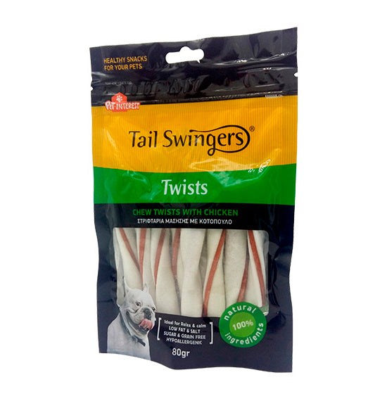 Tailswingers Λιχουδιές σε Σχήμα Στρίφτου με Κοτόπουλο