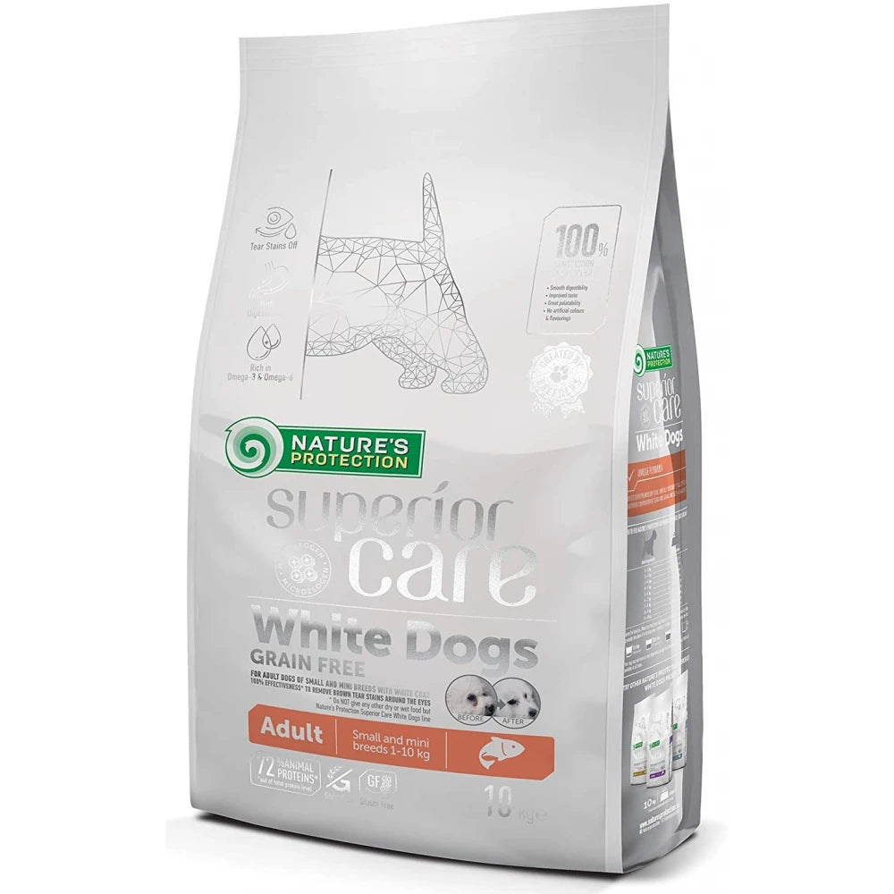 Nature's Protection Superior Care White Dog Small & Mini Adult GF Σολομός