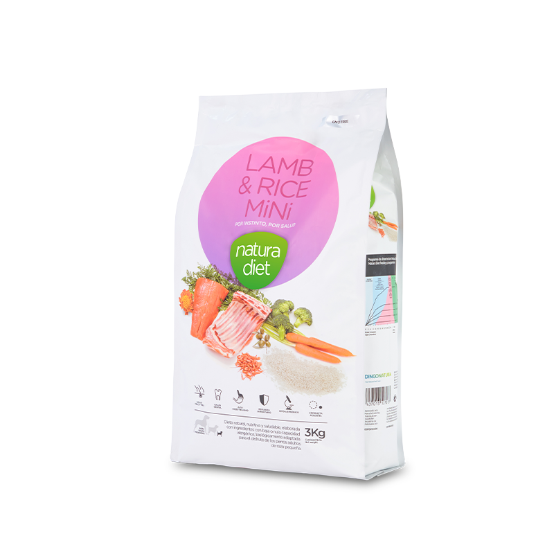Natura Diet Αρνί & Ρύζι Mini