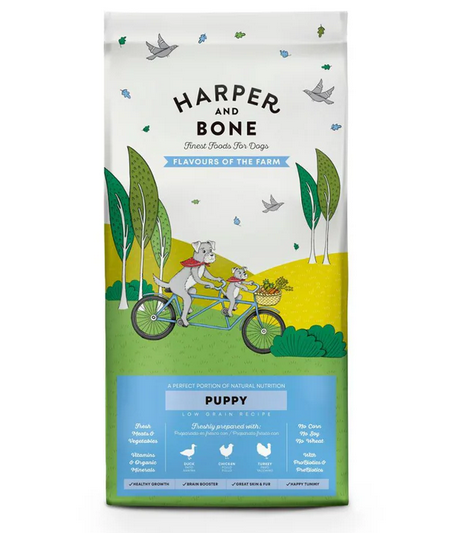 Dry Puppy Food Harper & Bone Puppy Flavours Farm