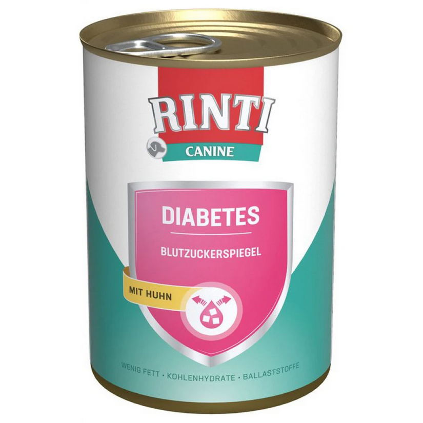 Rinti Canine Diabetes Chicken Υγρή Τροφή για Σκύλους με Κοτόπουλο 400gr
