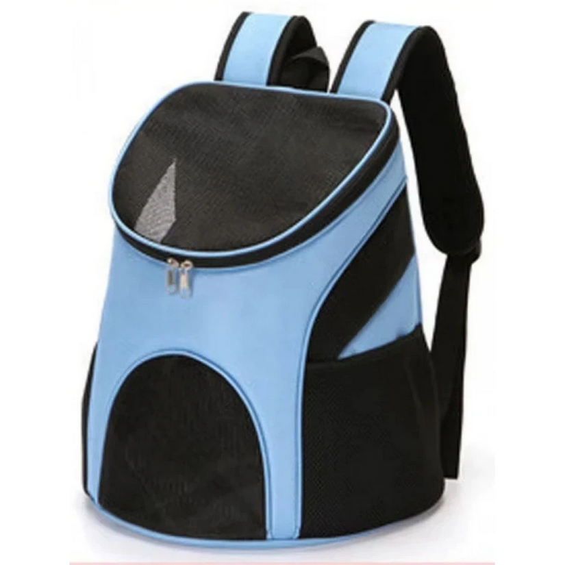 Madpet Minimal Pet Carrier Bag Black 34x30x40cm Blue