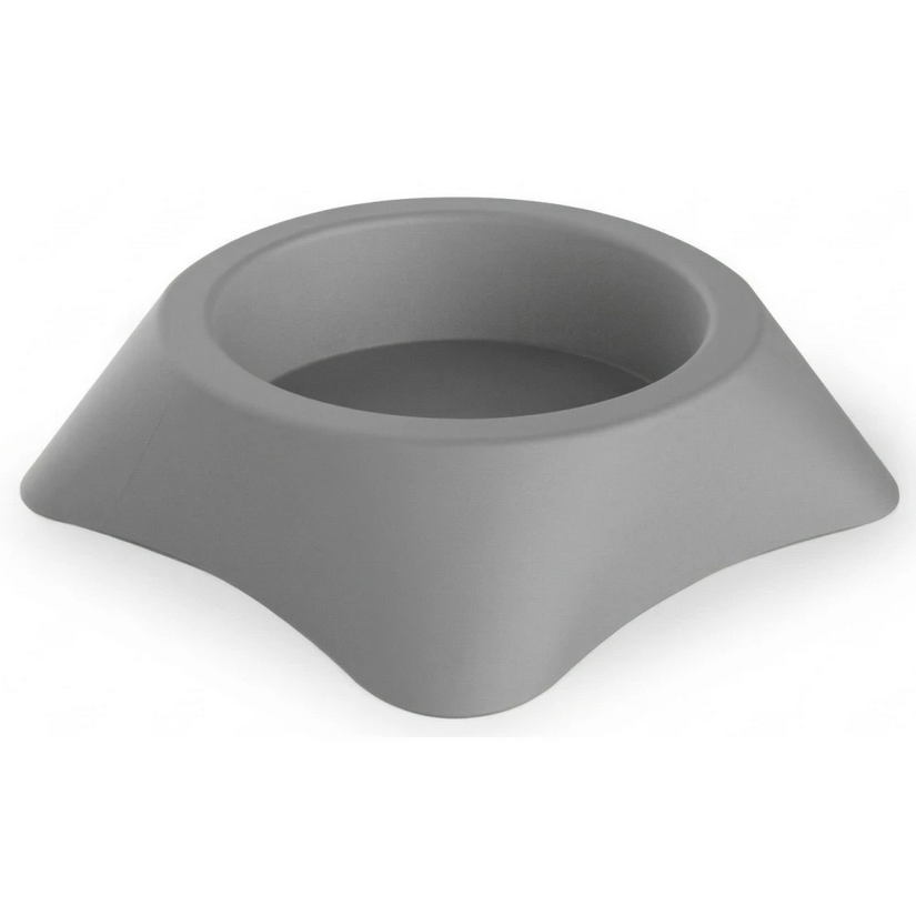 Madpet Stella Bowl, Cat or Dog Dish with Non-Slip Base Grey 300ml
