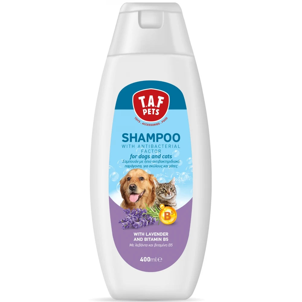 Taf Pets Αντιβακτηριδιακό Σαμπουάν για Σκύλους & Γάτες 400ml