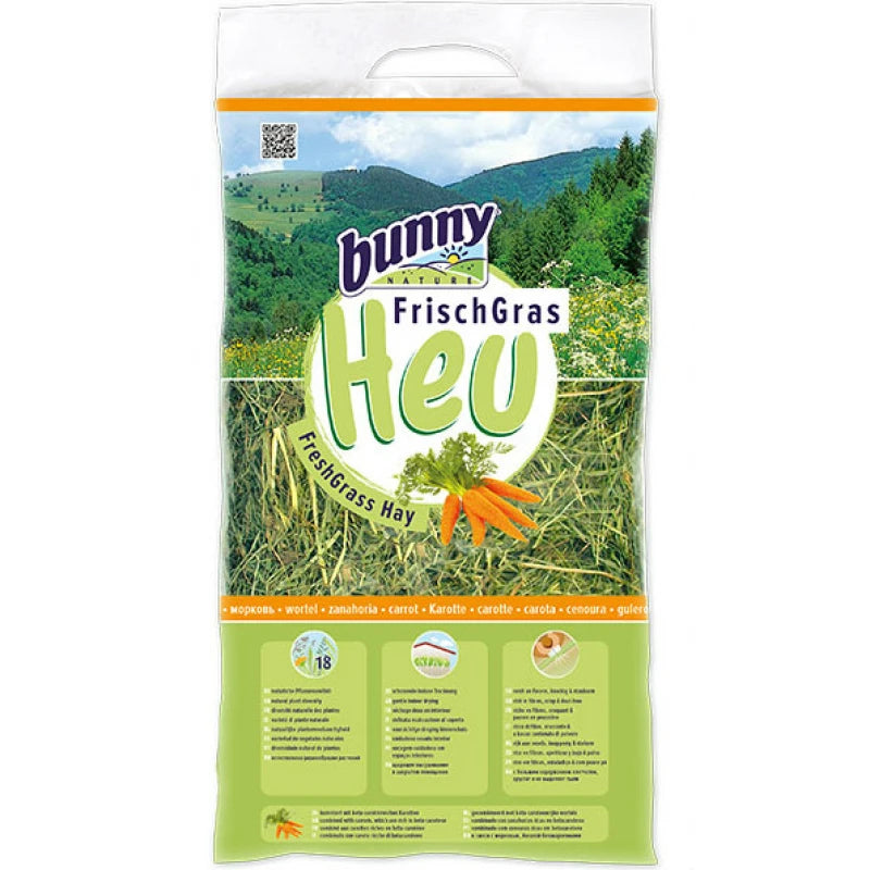 Χόρτο Bunny Freshgrass Hay Με Καρότο 500g