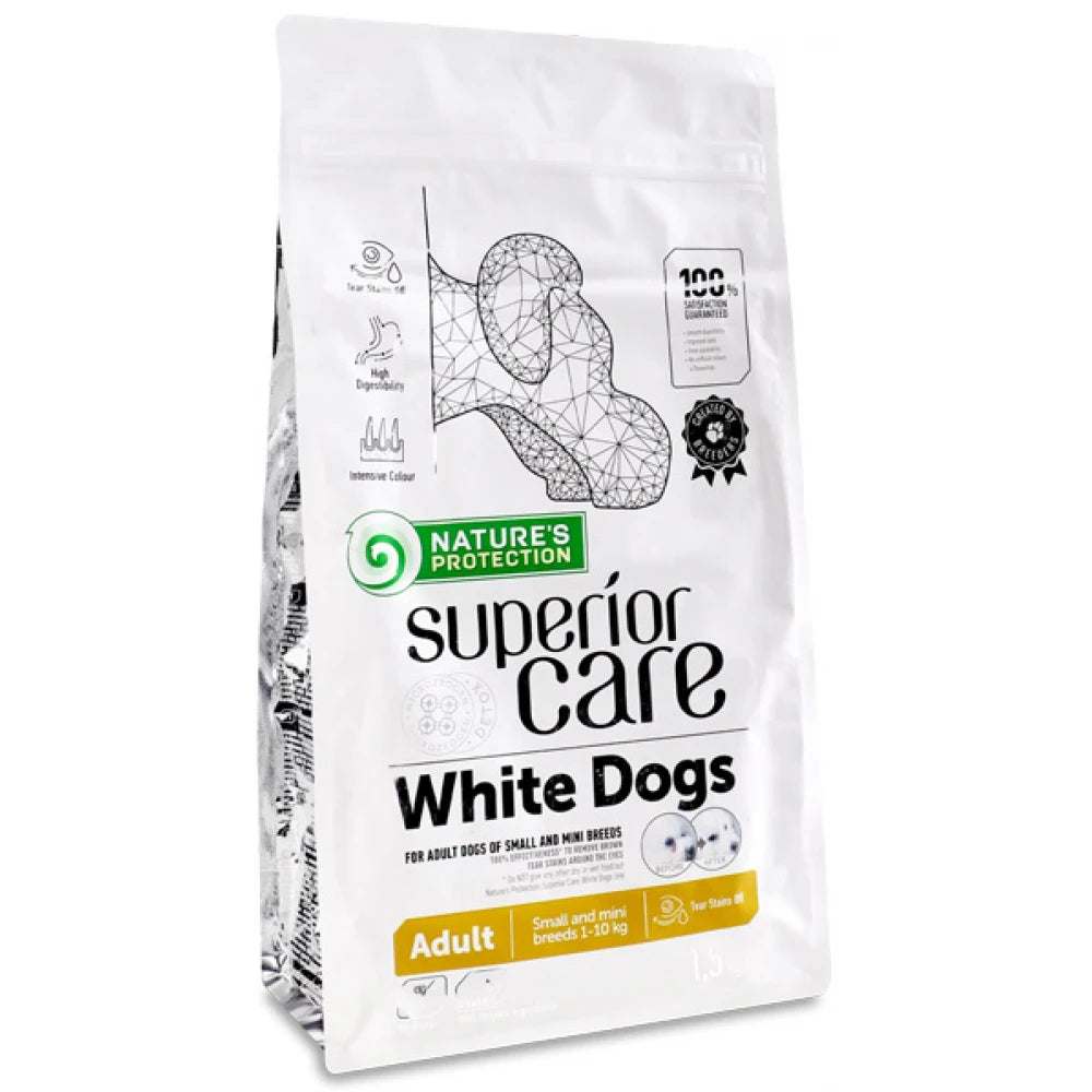 Nature's Protection Superior Care White Dog Grain Free Small & Mini Adult με Αρνί