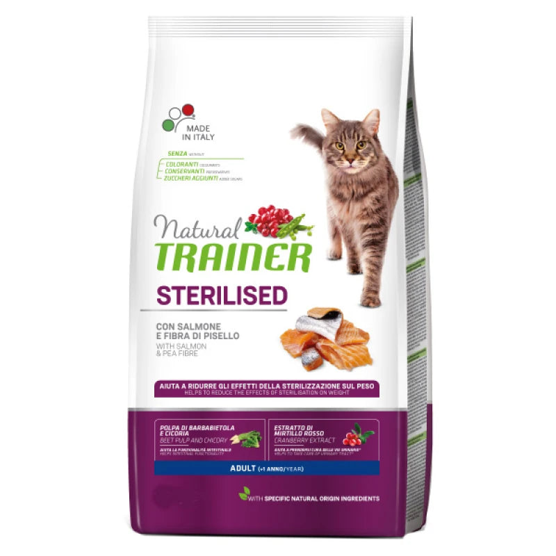 Natural Trainer Sterilised Σολομός