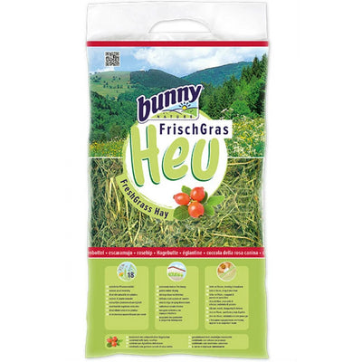 Χόρτο Bunny Freshgrass Hay Με Αγριοτριαντάφυλλο 500g