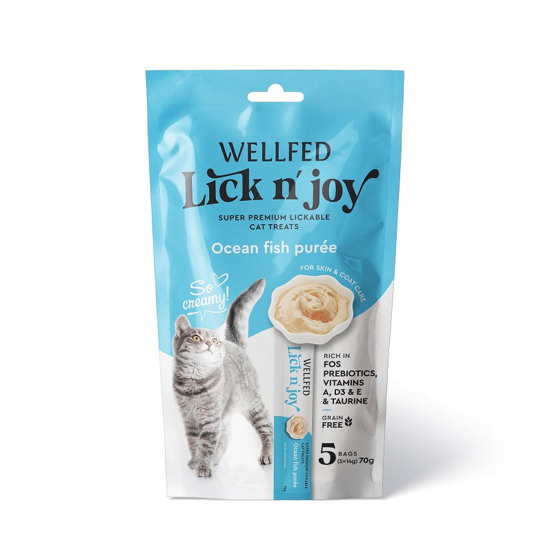 Wellfed Lick N' Joy Ψάρι Ωκεανού
