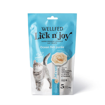 Wellfed Lick N' Joy Ocean Fish