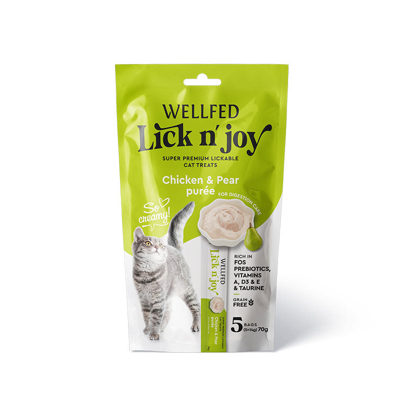 Wellfed Lick N' Joy Chicken & Pear