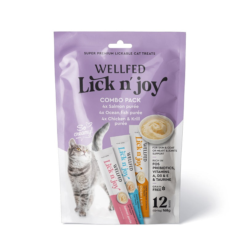 Wellfed Lick N' Joy Mix Tastes