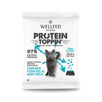Wellfed F.D. Protein Toppin' Κοτόπουλο & Κατσικίσιο Γάλα
