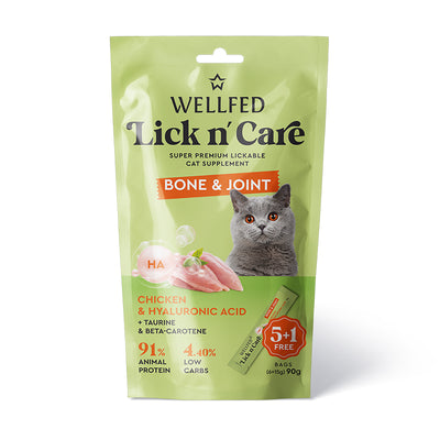 Wellfed Lick N' Care για Οστά & Αρθρώσεις
