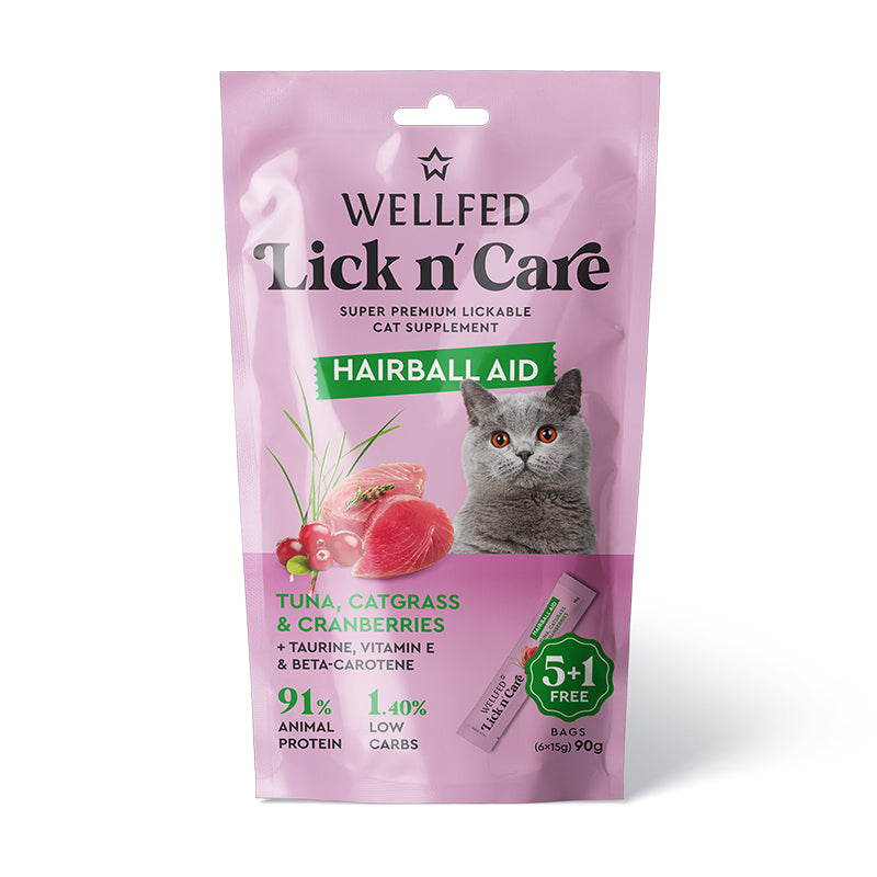 Wellfed Lick N' Care Hairball Aid