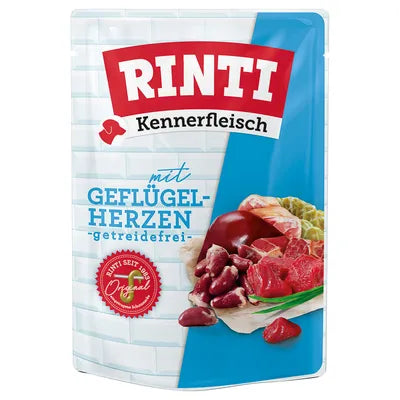 Rinti Kennerfleisch Φακελάκια Καρδιές Πουλερικών