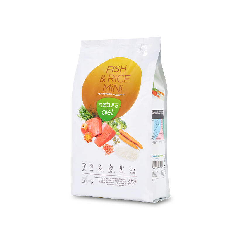 Natura Diet Ψάρι & Ρύζι Mini
