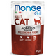 Υγρή Τροφή Γάτας Monge Grill Adult Πλούσια σε Αρνί 85gr