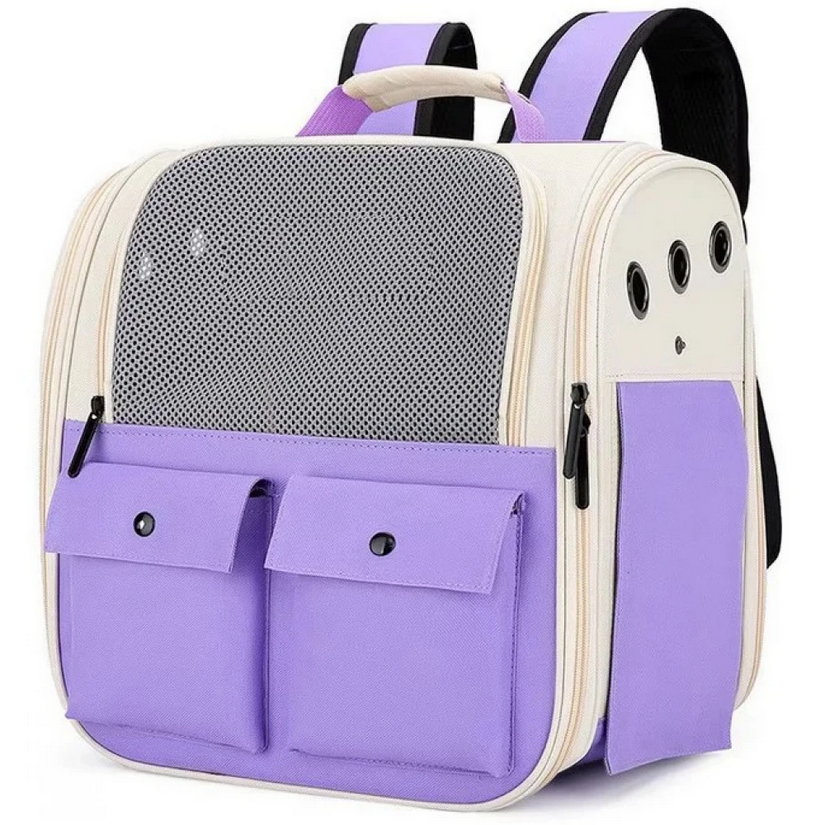 Madpet City Cat or Dog Carrier Bag 39x25x39cm Lilac