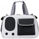 Madpet Urban Pet Carrier for Cats or Dogs 45x26x28cm Black - White