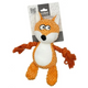 Madpet Fox Plush Dog Toy with Sound Orange 24x10x6cm
