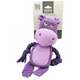 Παιχνίδι Σκύλου Λούτρινο Madpet Ιπποπόταμος με ήχο Μωβ 24x10x6cm