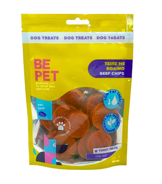 Be pet λιχουδιά σκύλου Beef Chips