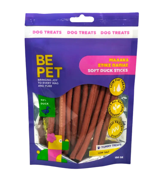 Be pet λιχουδιά σκύλου Soft Duck Sticks