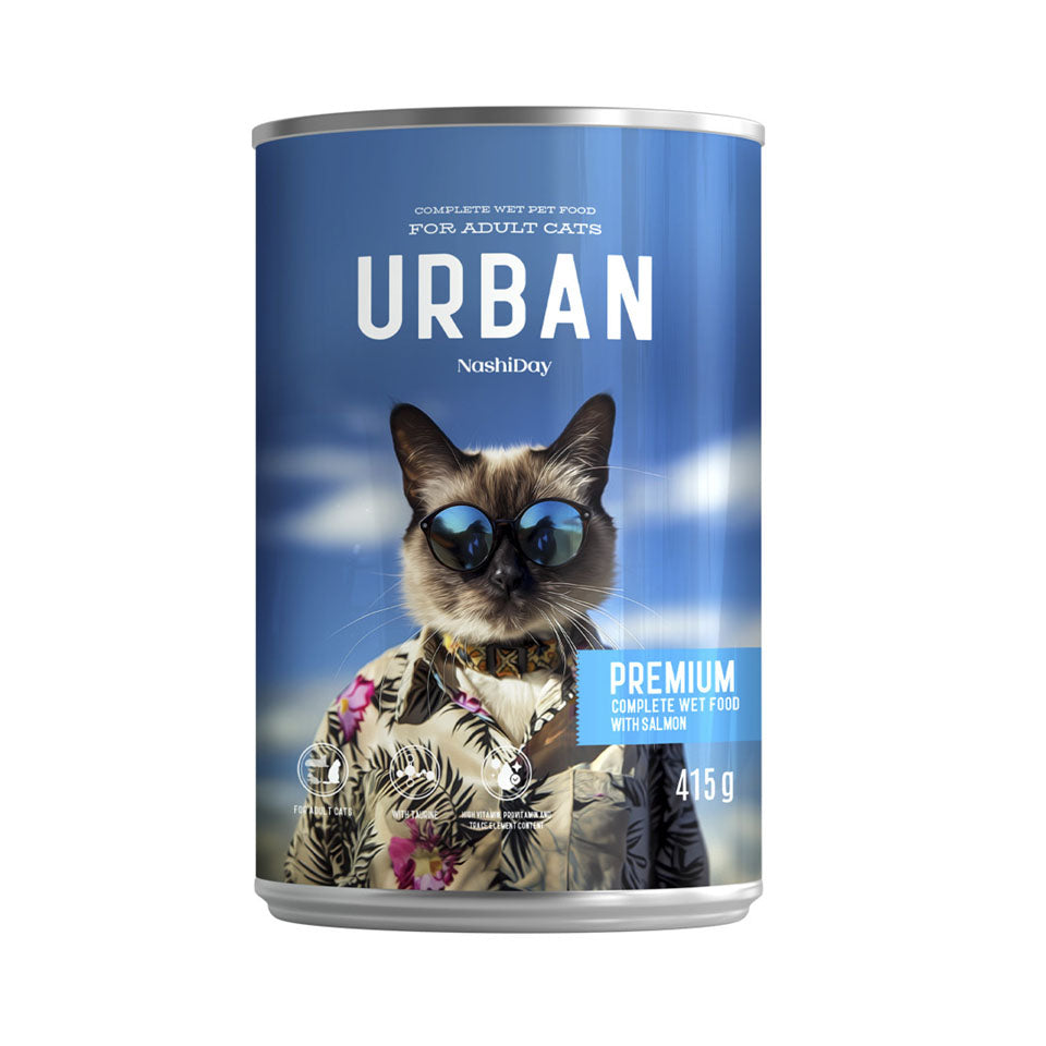 Urban Cat Premium με Σολομό
