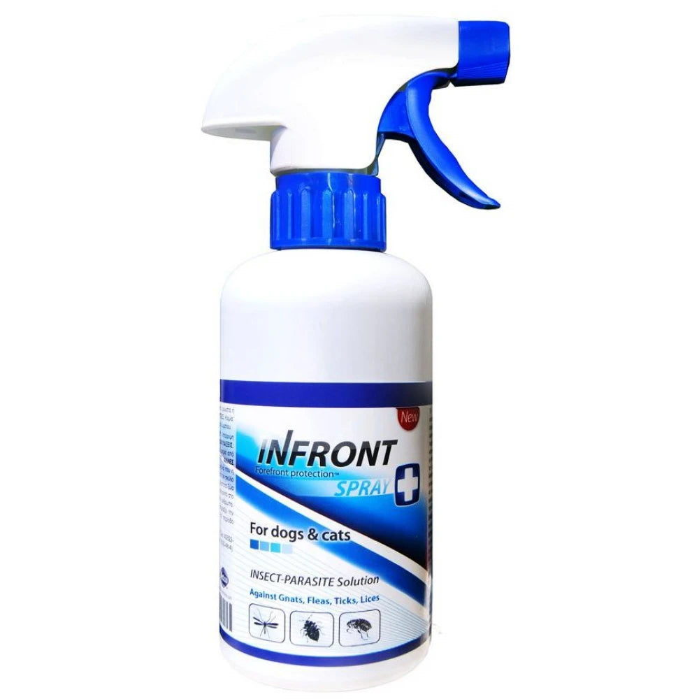 Αντιπαρασιτικό Spray Infront 375ml Για Σκύλους και Γάτες