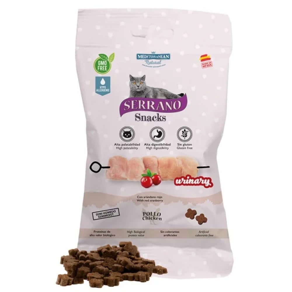 Serrano Cat Snacks Urinary με Κοτόπουλο 50g