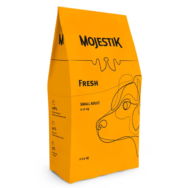 Mojestik Fresh Small Adult Με Χοιρινό