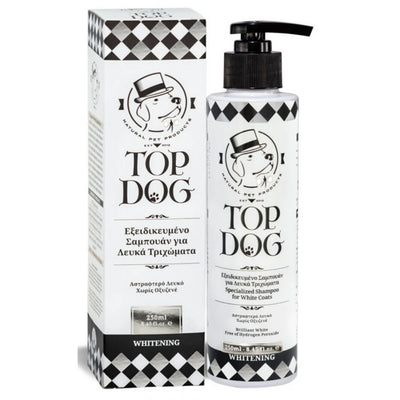 Top Dog Whitening Shampoo 250ml For Dogs And Cats
