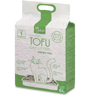 Velvet Paw Tofu Cat Litter Matcha