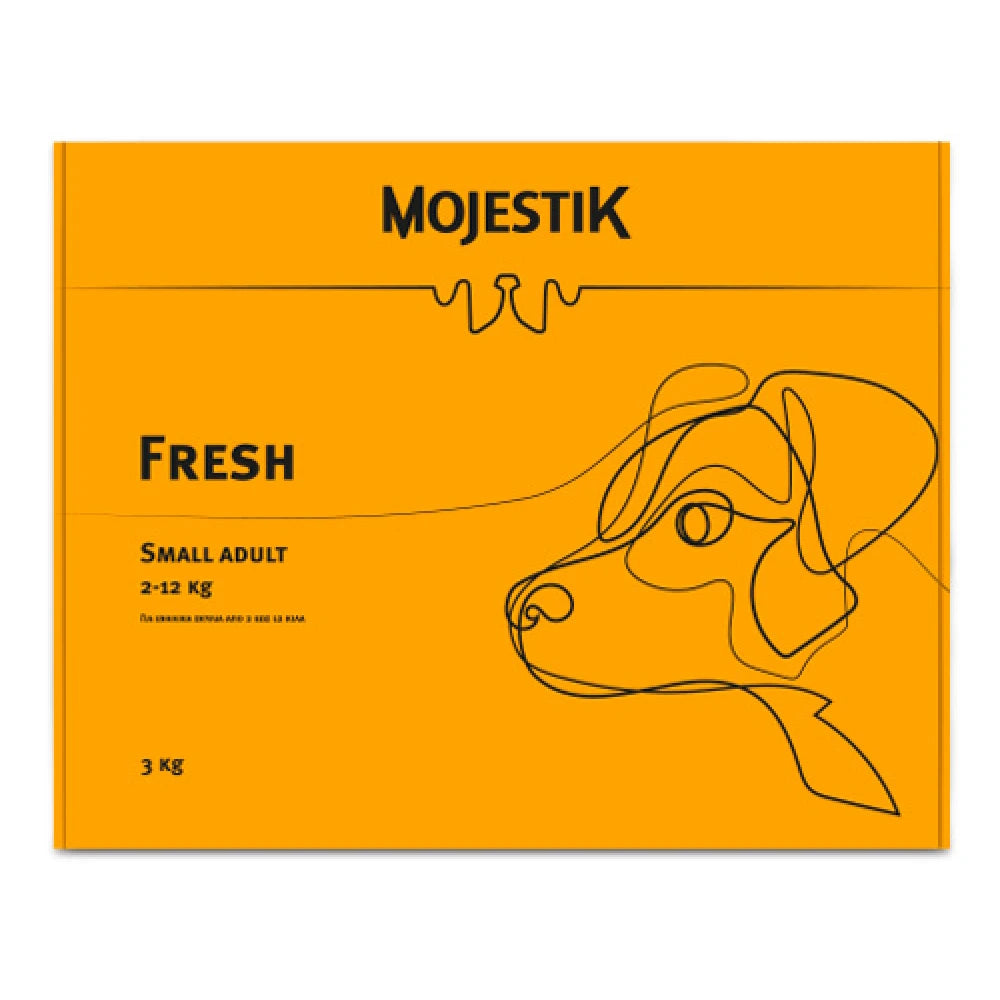 Mojestik Fresh Small Adult Με Χοιρινό