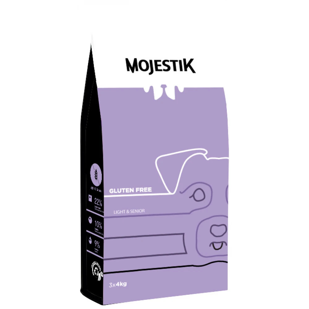 Mojestik Gluten Free Light & Senior με Μοσχάρι