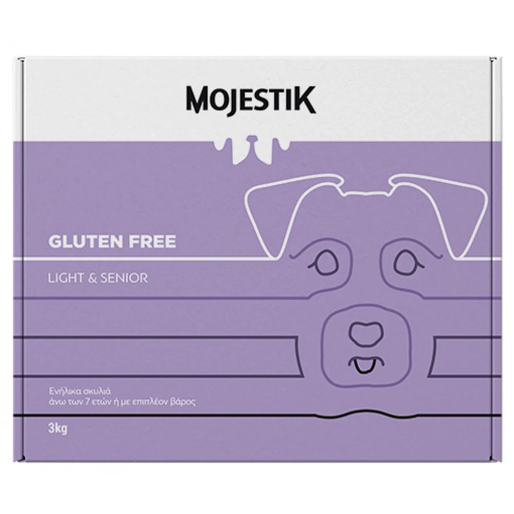 Mojestik Gluten Free Light & Senior με Μοσχάρι